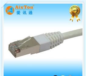 超五類無(wú)氧銅單屏蔽跳線(xiàn)