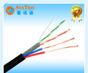 超五類網(wǎng)線(xiàn)加2*0.5平方電源線(xiàn)