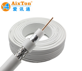 高清有線(xiàn)電視線(xiàn) SYWV75-5（RG6） 雙屏蔽